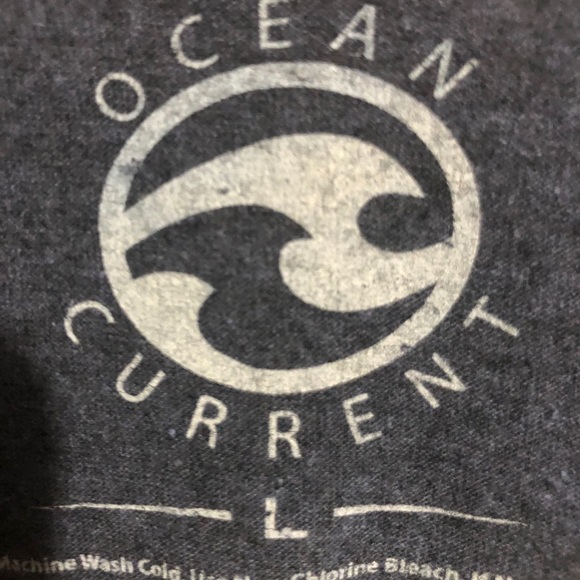 OCEAN CURRENT MENS TSHIRT. LARGE - Picture 7 of 10